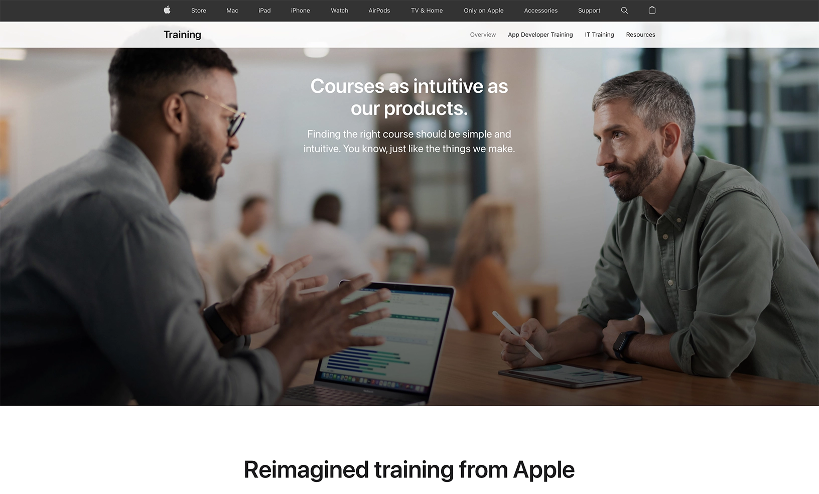 training.apple.com — global training web experience