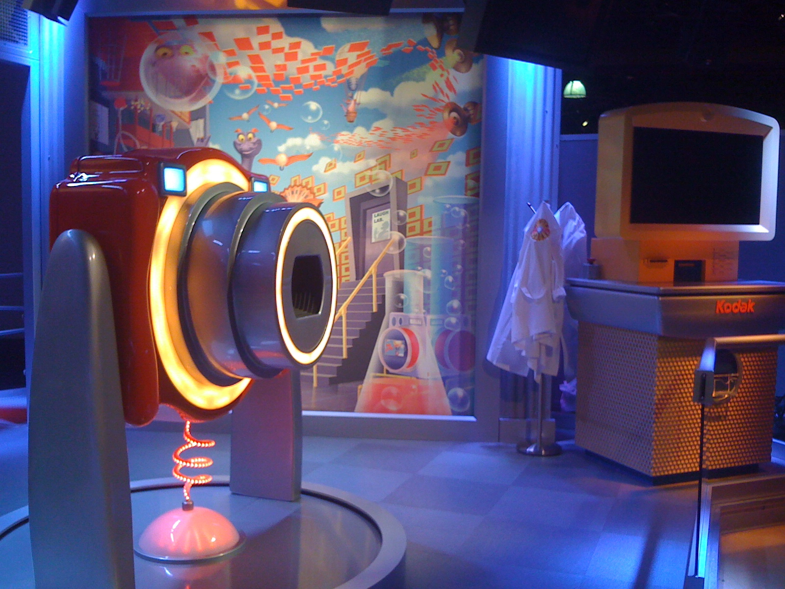 Kodak × Disney EPCOT Figment post-show — interactive experiential installation