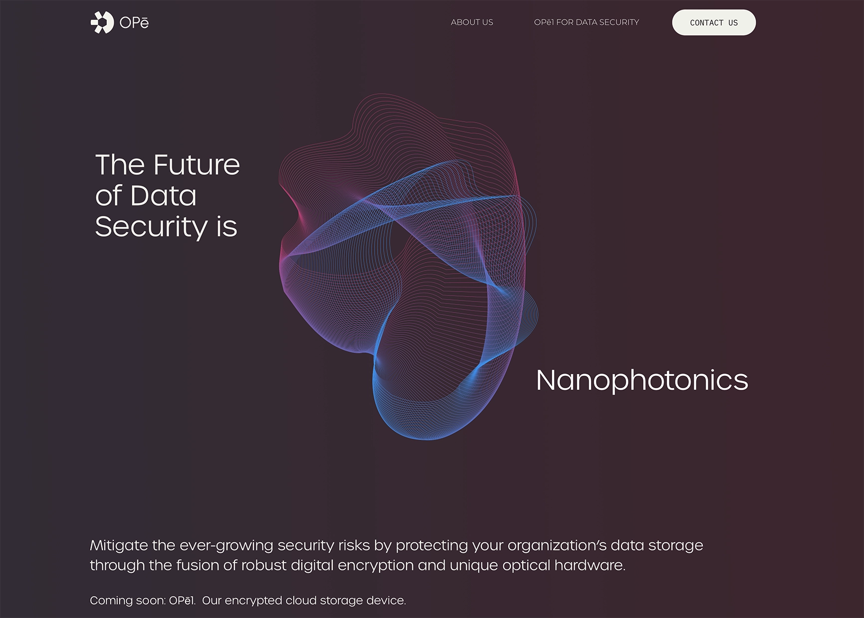 OPē — consumer brand platform interface